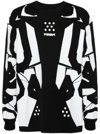 ACRONYM S36-PR Cotton Sweatshirt | Black | FARFETCH AO