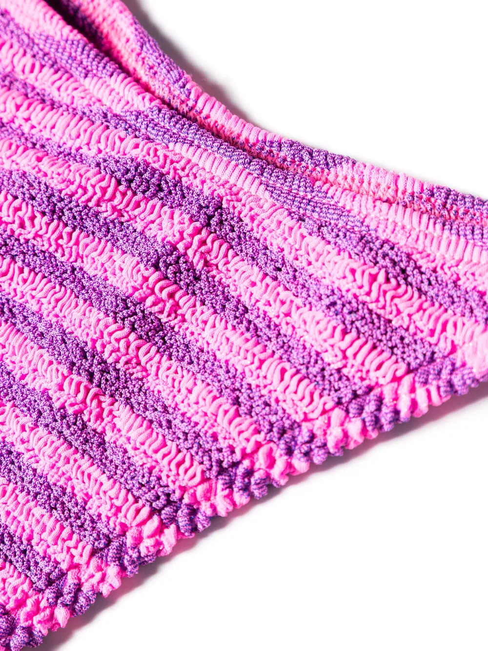 Bond-eye Serenity gestreepte bikinislip Roze