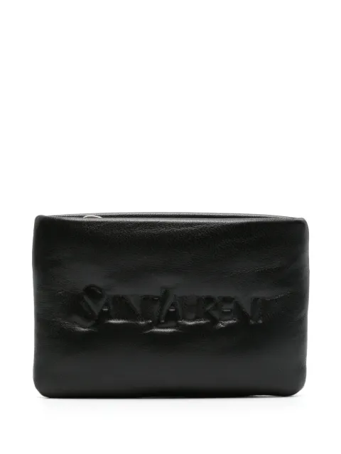 Saint Laurent logo-debossed leather wallet