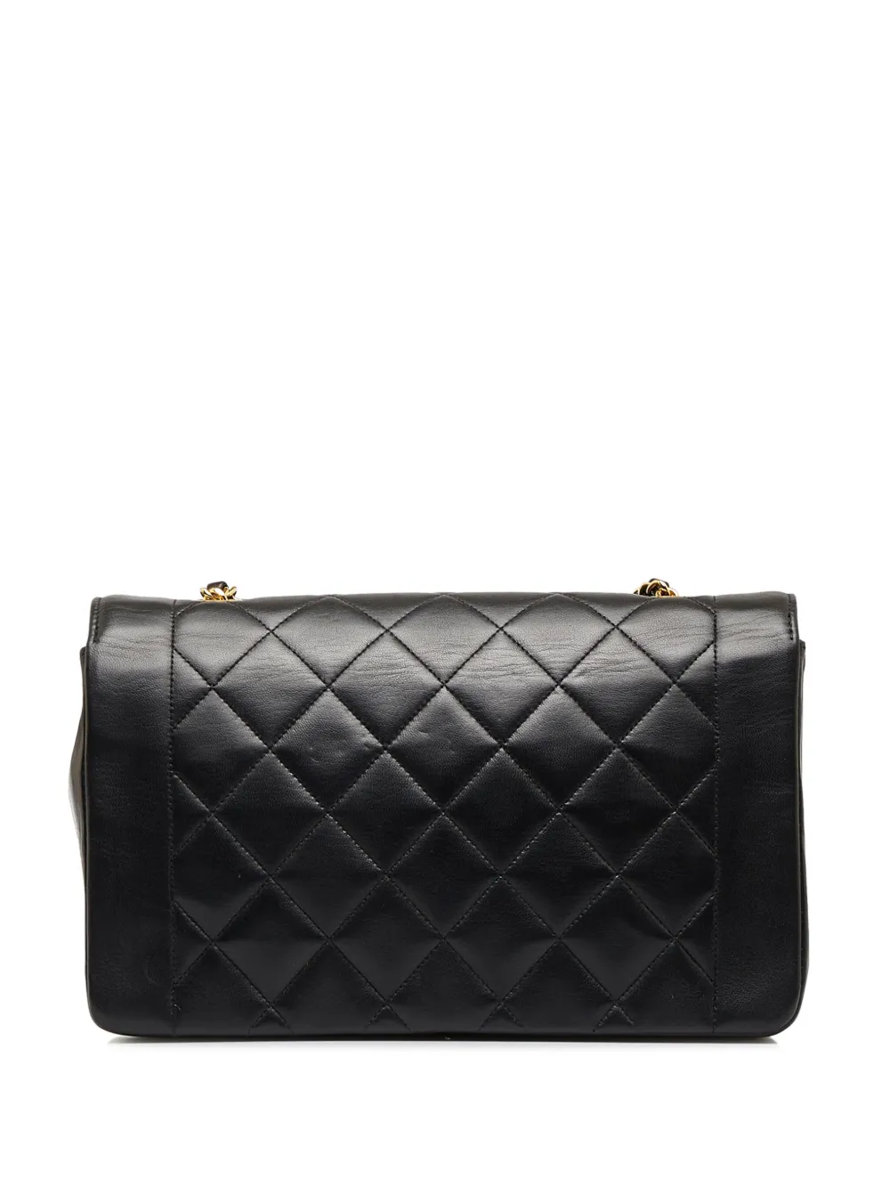 CHANEL Pre-Owned 1991-1994 medium Diana shoulder bag - Zwart