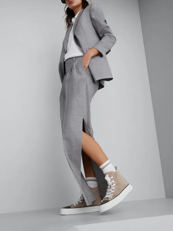Brunello Cucinelli レースアップ スニーカー | ブラウン