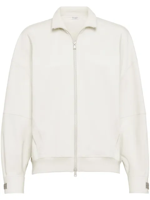 Brunello Cucinelli zip-up sweatshirt