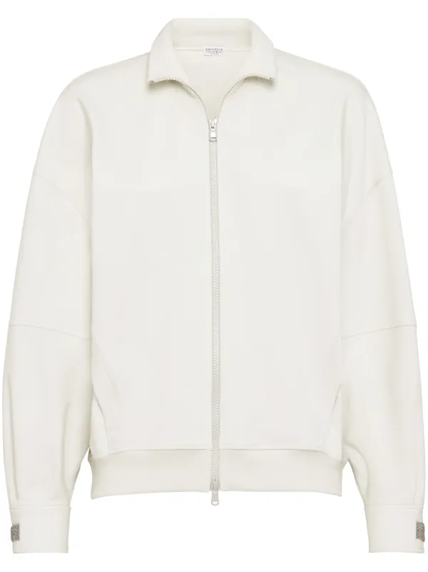 【関税&送料込】Brunello Cucinelli Felpa Brunello Cucinelli Felpa Con Zip | Toni Neutri | FARFETCH IT