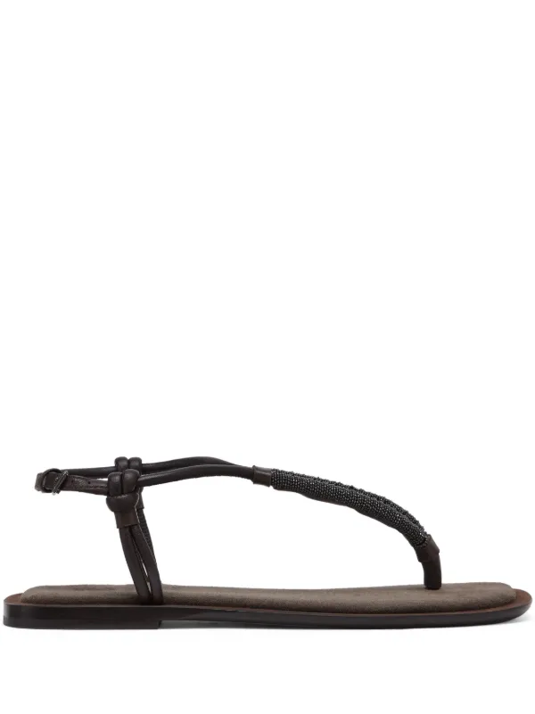 Brunello cucinelli monili online sandals