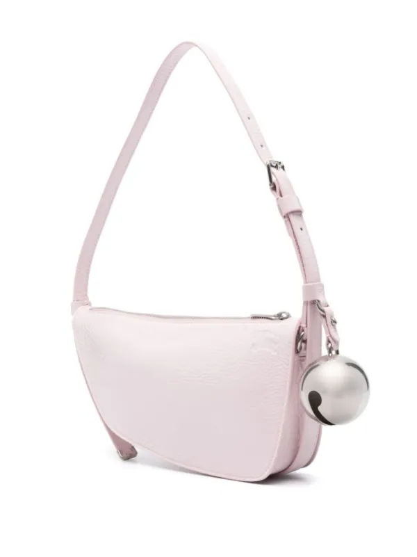 Burberry Mini Shield Shoulder Bag | Pink | FARFETCH JO