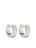 APM Monaco pavé-setting earrings - Silver