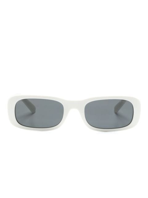 Miu Miu Eyewear солнцезащитные очки Miu Glimpse в прямоугольной оправе