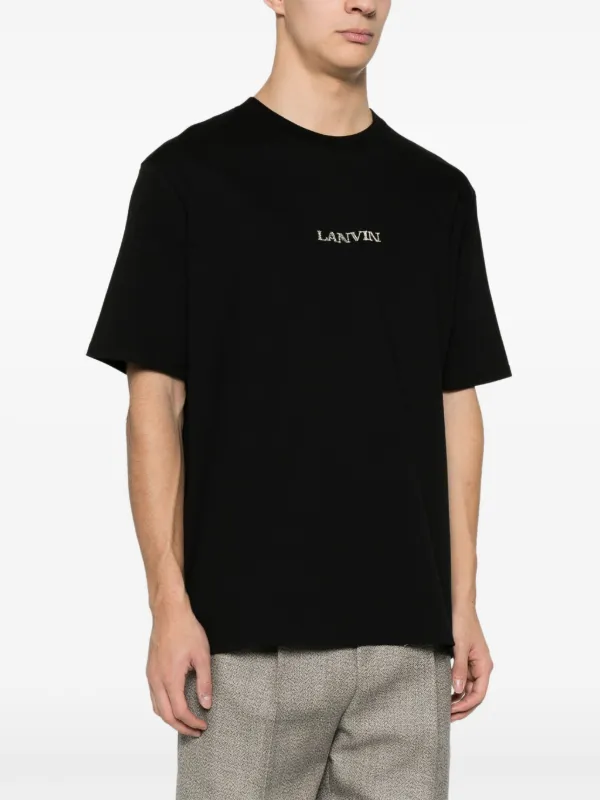 VIP【関税送料無料】希少 Lanvin Embroidered Script T-shirt Lanvin Embroidered Script Logo T-Shirt (Powder Pink) – CNCPTS