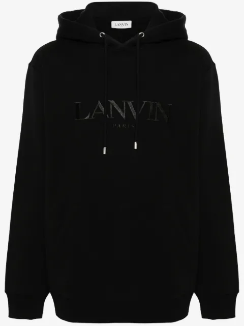 Lanvin hoodie con logo bordado