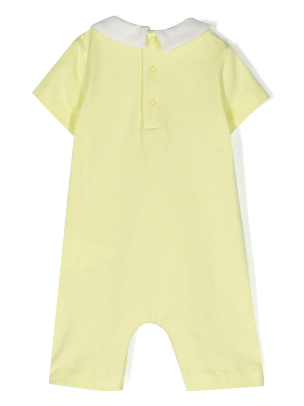 Moschino Kids Romper met print - Groen