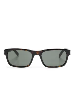 Saint Laurent Eyewear SL 28 サングラス | ブラック | FARFETCH JP
