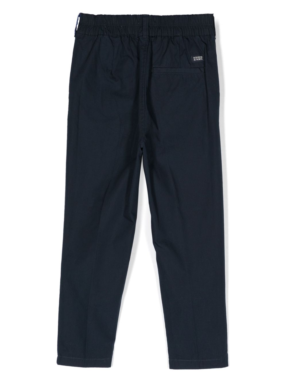 Scotch & Soda Broek met geplooid detail - Blauw