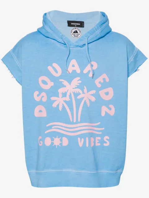 DSQUARED2 hoodie manga corta Adriana