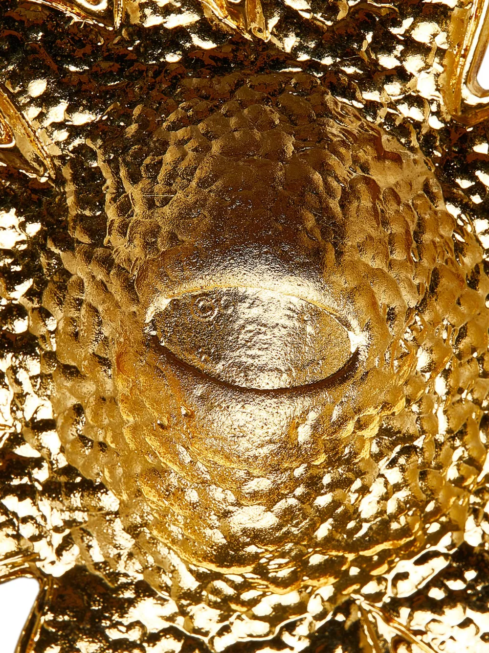 CHANEL Pre-Owned Leo Lion Sun medallion necklace - Goud