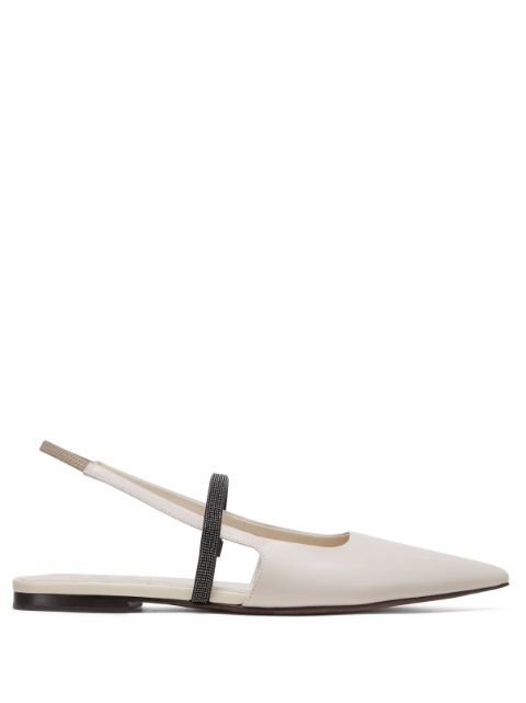 Brunello Cucinelli PAIR OF BALLET FLATS