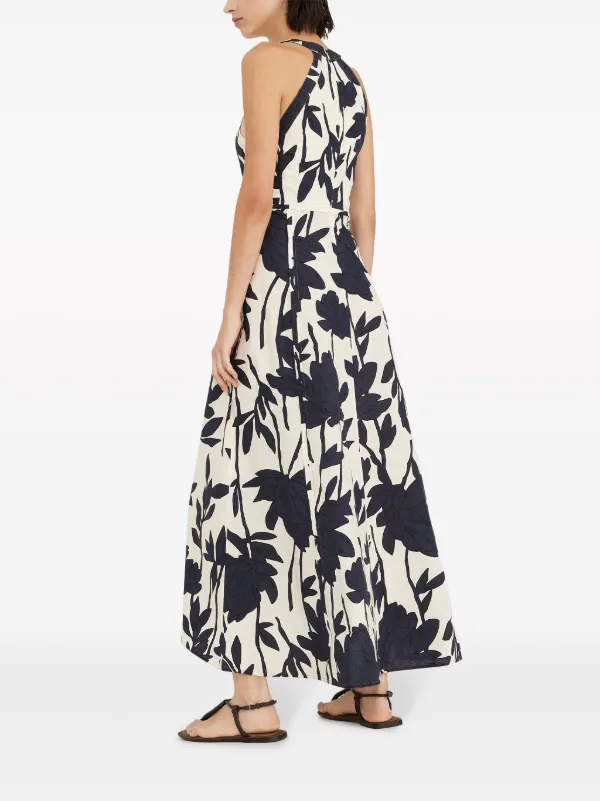 Brunello Cucinelli floral-print Sleeveless Dress - Farfetch