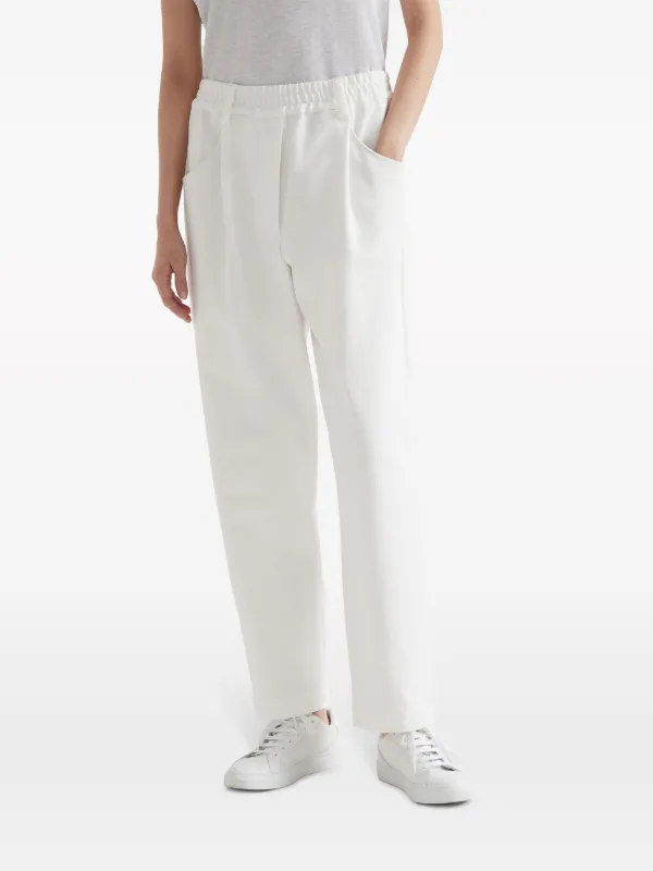 パンツ Brunello Cucinelli Cropped Pants Brunello Cucinelli Cotton Slim-Fit Cropped Pants | Neiman Marcus