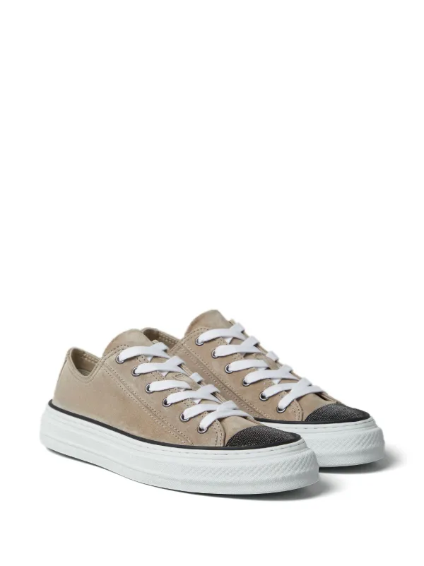 Brunello Cucinelli Monile’ Sneakers Brunello Cucinelli Monili-Tab Sneakers | Sendegaro US