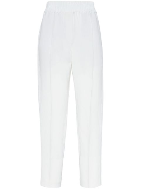 Brunello Cucinelli cropped tapered trousers Women