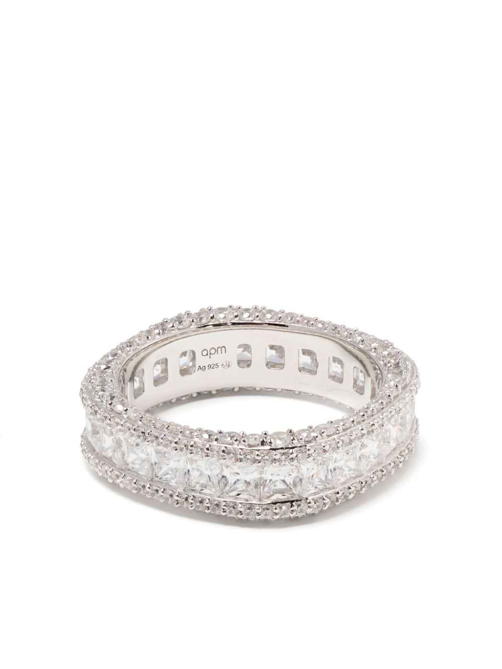 pavé band ring