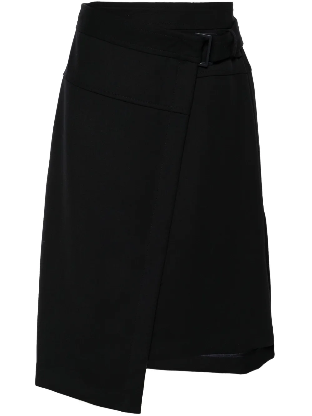 3.1 Phillip Lim / フィリップ リム Cavalry Wool Midi Skirt In Midnight