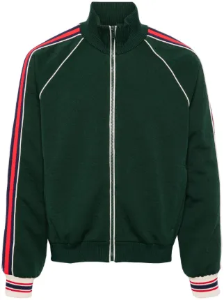 Gucci jacket green red best sale