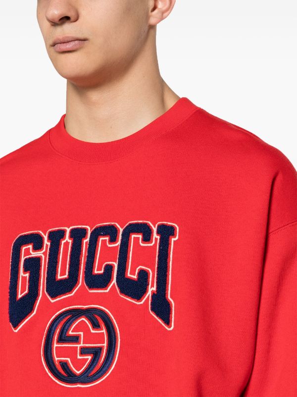 gucci スウェット 販売 赤