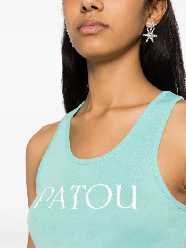 Patou ロゴ タンクトップ | グリーン | FARFETCH JP