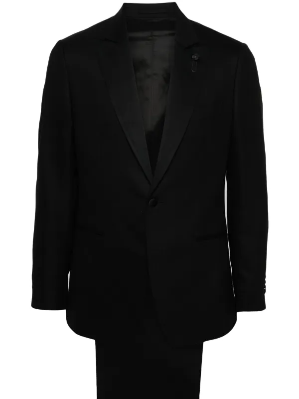 Lardini シングルスーツ | ブラック | FARFETCH JP