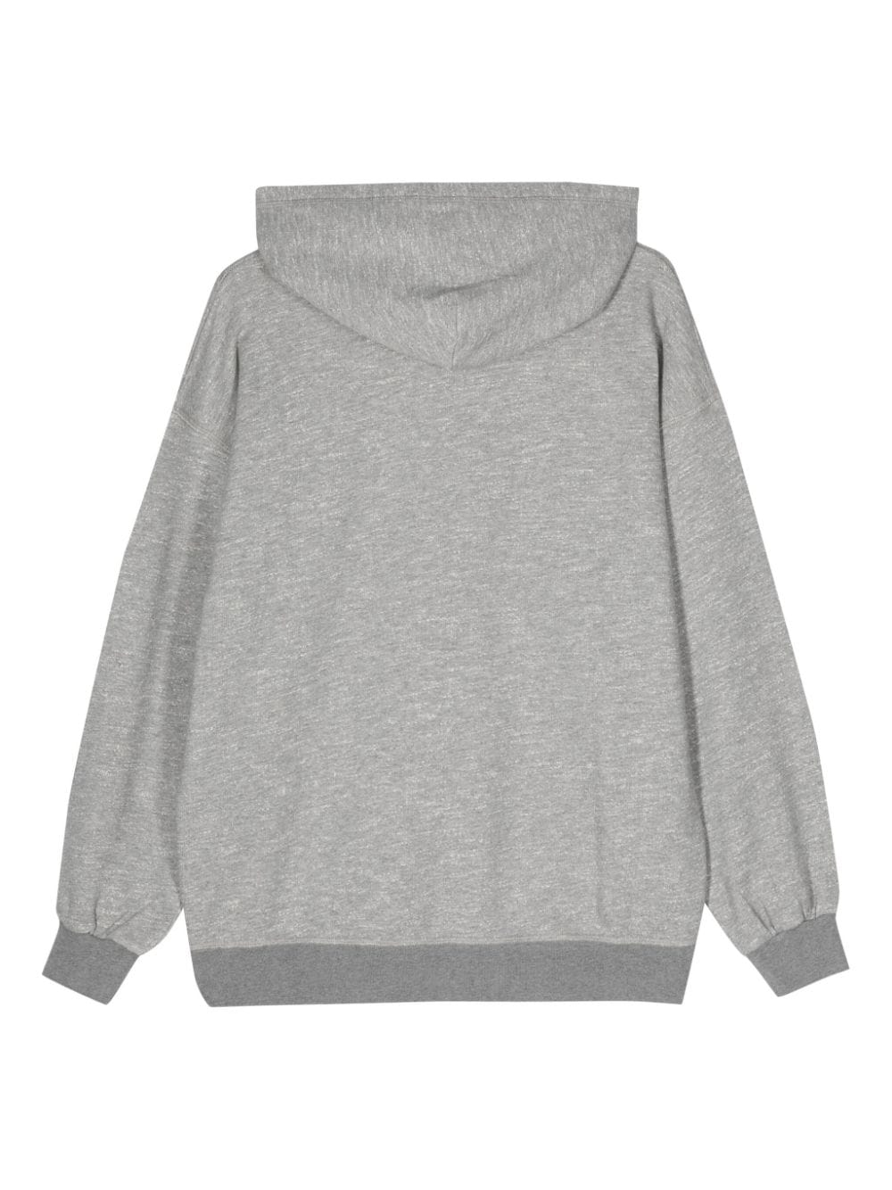 Autry appliqué-logo mélange-effect sweatshirt - Grijs