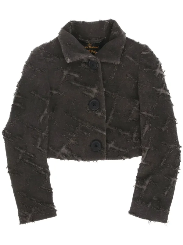 Vivienne Westwood クロップドジャケット Vivienne Westwood（ヴィヴィアンウエストウッド）の「ｳｰﾙｷﾞｬﾊﾞ