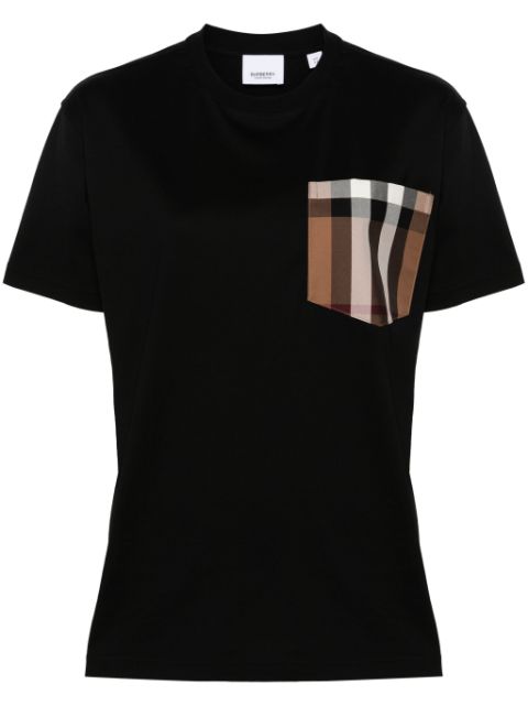 Burberry T-Shirt mit Carrick Burberry-Check