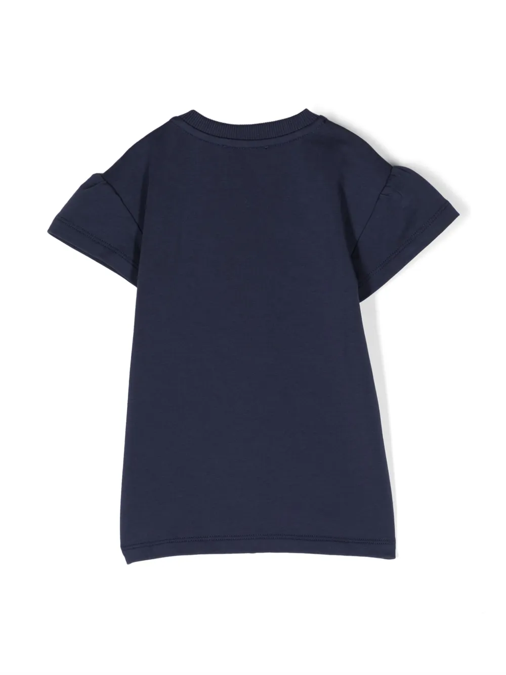 Moschino Kids T-shirt met teddybeerprint Blauw