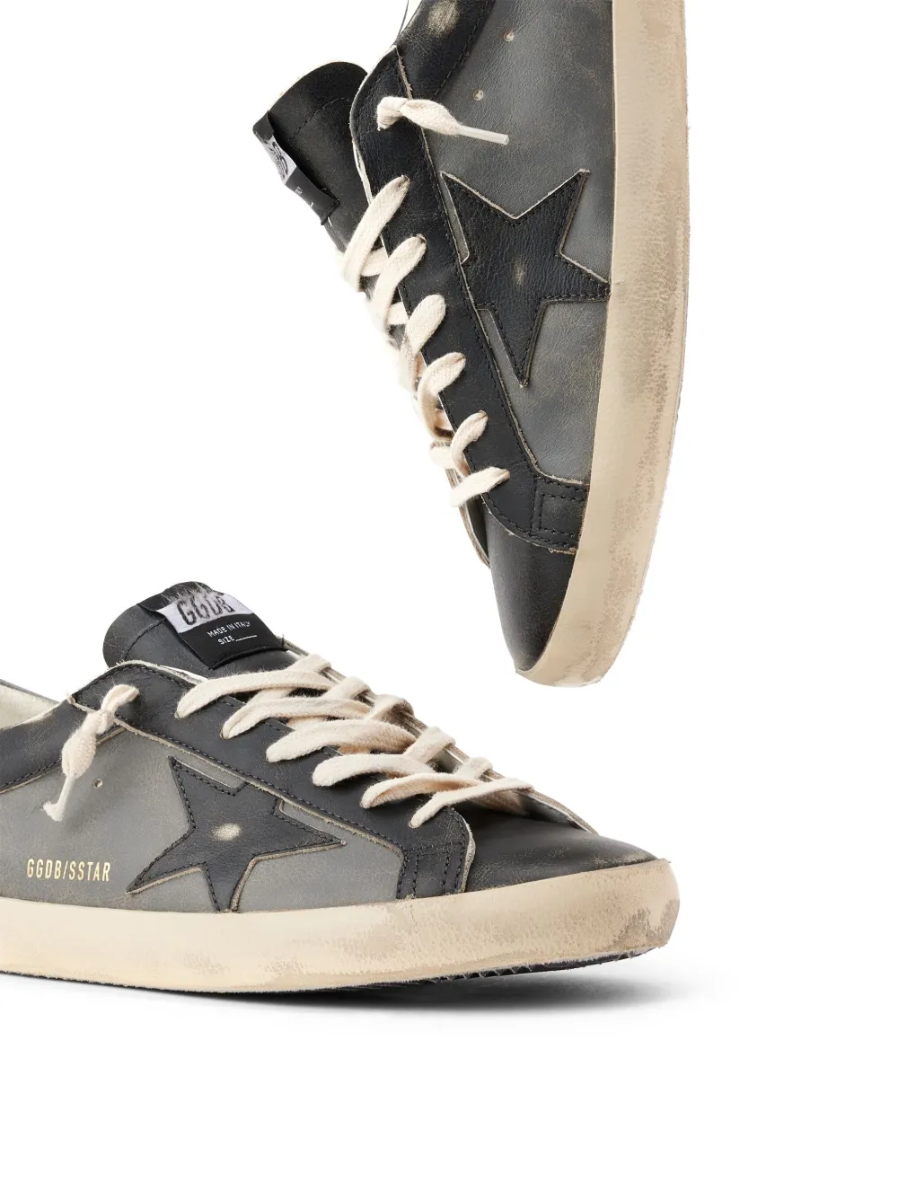 Golden Goose Super-Star low-top sneakers Zwart