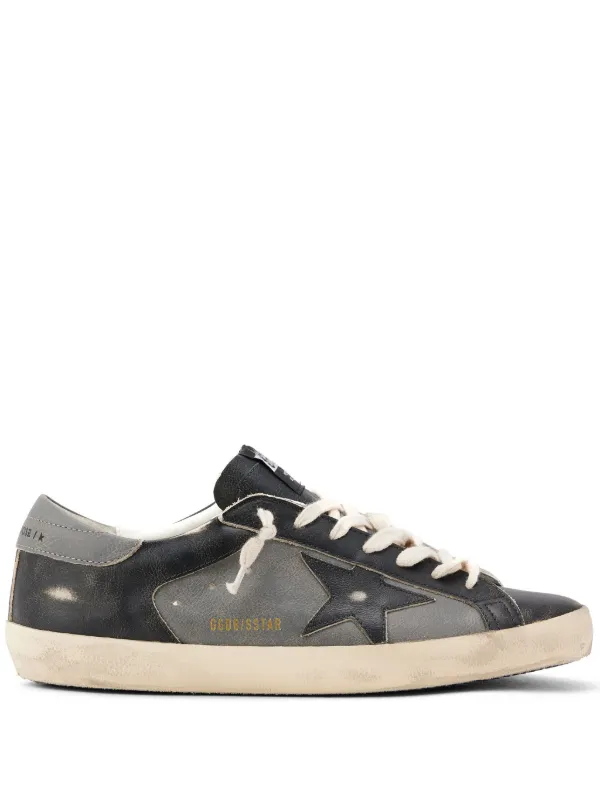 Golden Goose Super Star low top Sneakers Black FARFETCH CA