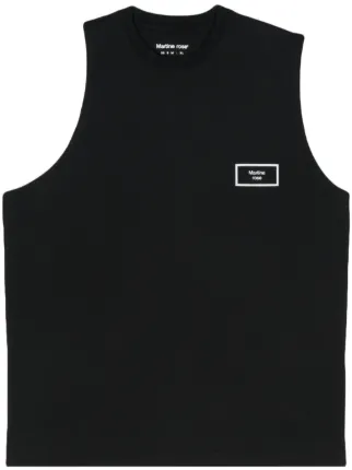 【関税&送料込】Martine Rose Black T-Shirt With Printed Logo Martine Rose T-Shirt Mit Logo-Print | Schwarz | FARFETCH DE