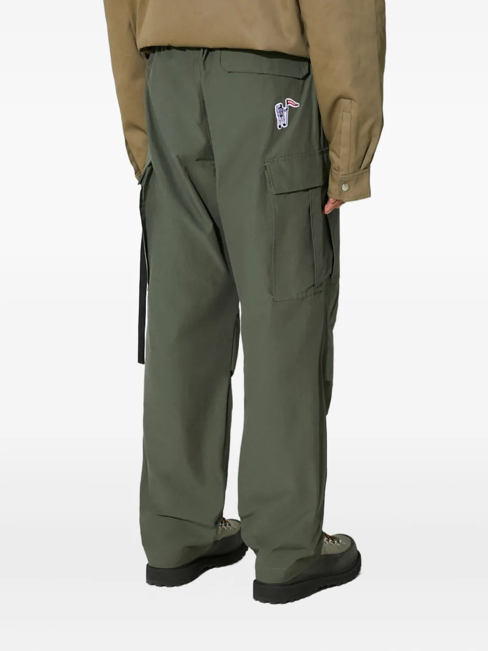 Billionaire Boys Club Cargo broek met astronaut patch Groen
