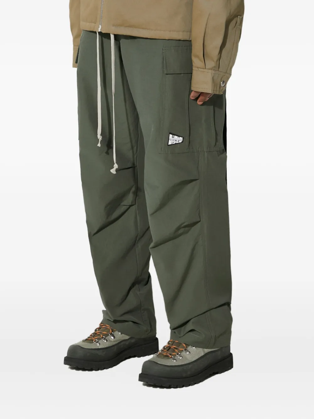 Billionaire Boys Club astronaut-patch cargo trousers | Wide Leg Pants | Image 2