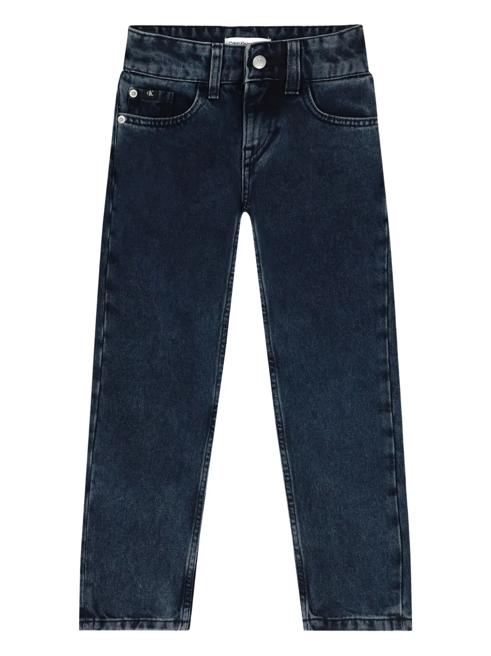 Calvin Klein Cotton Jeans In Blue
