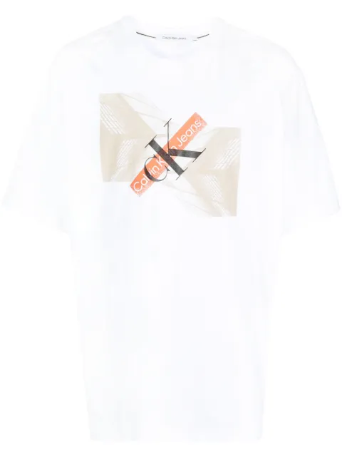 Calvin Klein Skyscraper cotton T-shirt