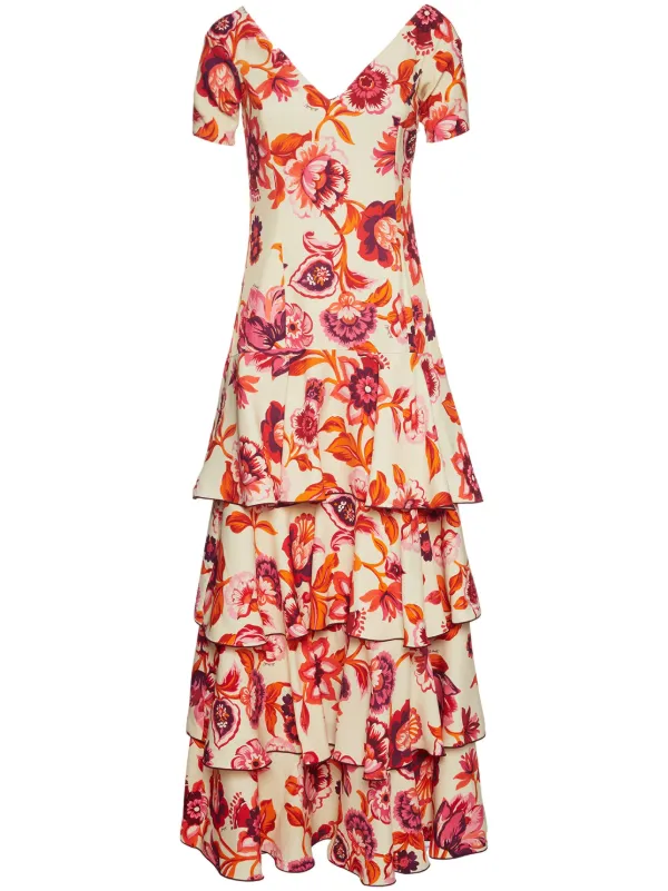 gunnhild lace deep v maxi dress Gunnhild Lace Deep V Maxi Dress