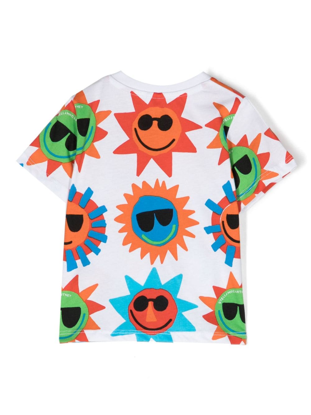 Stella McCartney Kids T-shirt met print Wit
