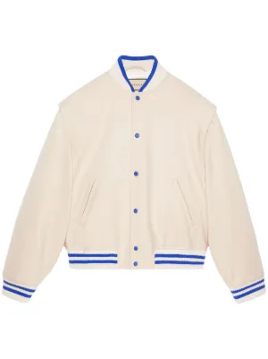 Gucci college jacket on sale