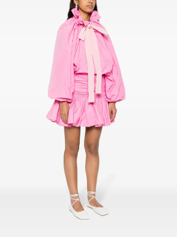 Patou Iconic ドローストリングトップ 34 Patou Iconic ドローストリング トップ | ピンク | FARFETCH JP