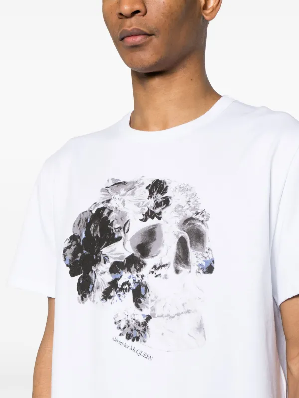 alexander mcqueen skull t shirt