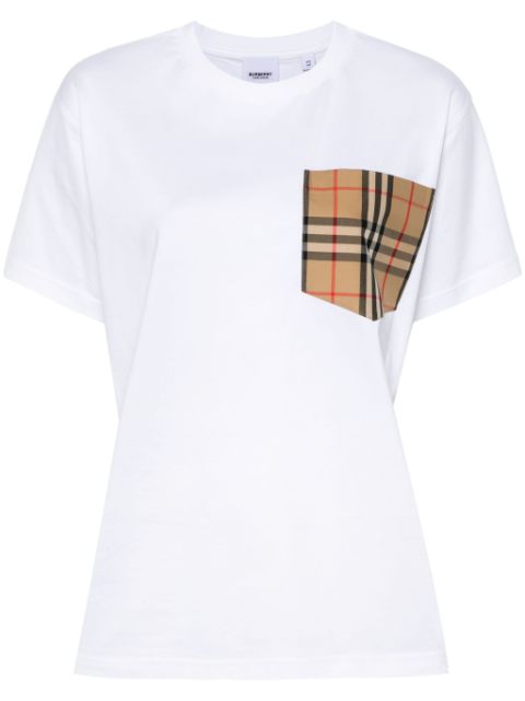 Burberry Carrick Burberry-check T-shirt