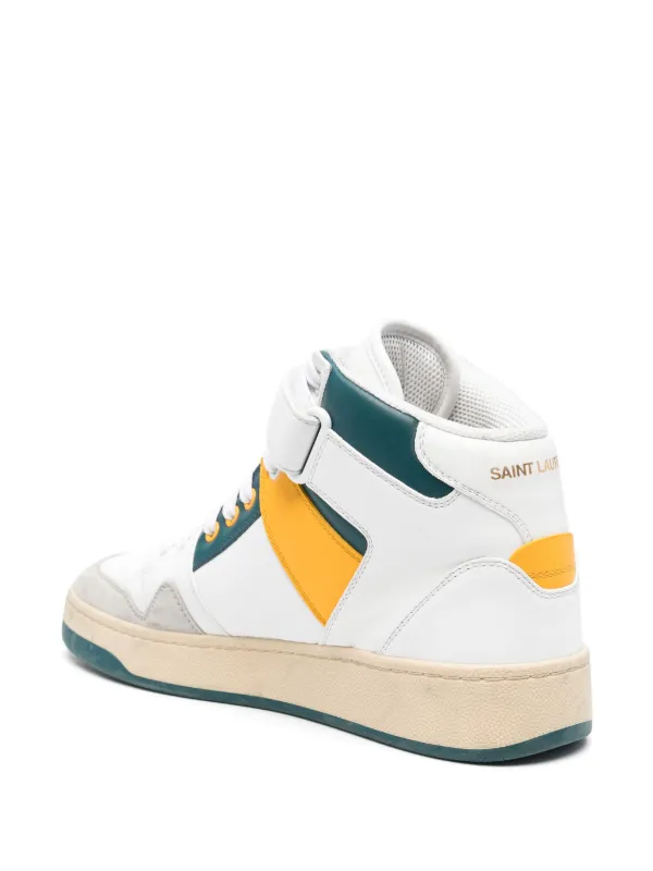 Saint Laurent Lax Sneakers | White | FARFETCH UK