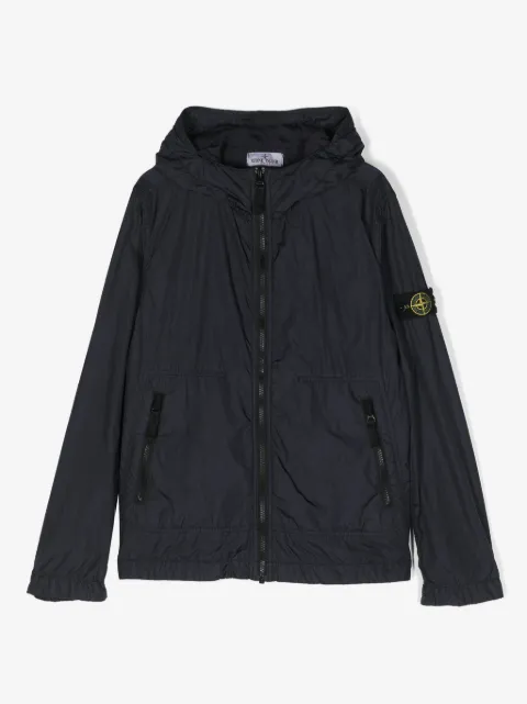 Stone Island Junior veste à badge Compass