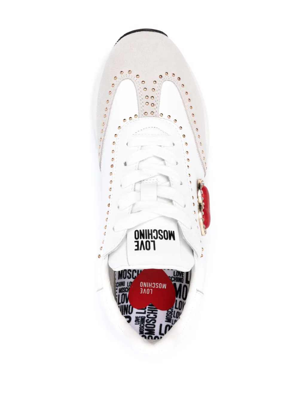 Love Moschino Sneakers Mit Herz-Patch - Farfetch 