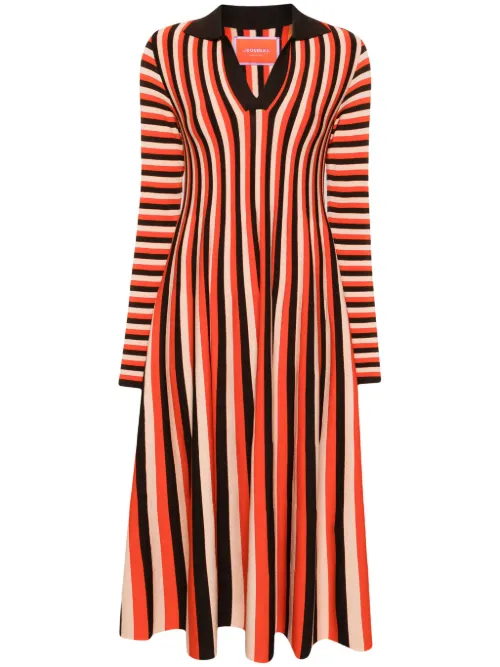 Robe mi-longue Plaza en maille - La DoubleJ - Modalova